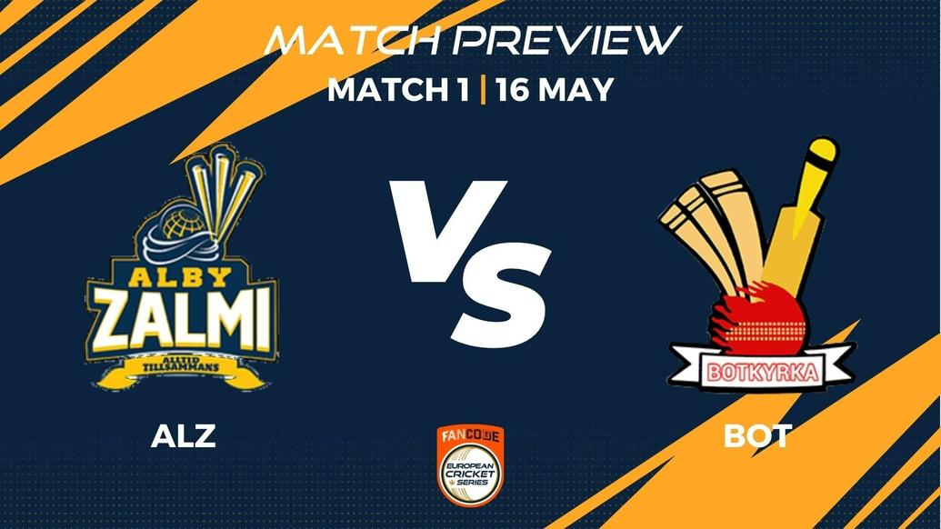 ALZ vs BOT Preview | Match 1 - FanCode ECS Sweden Stockholm