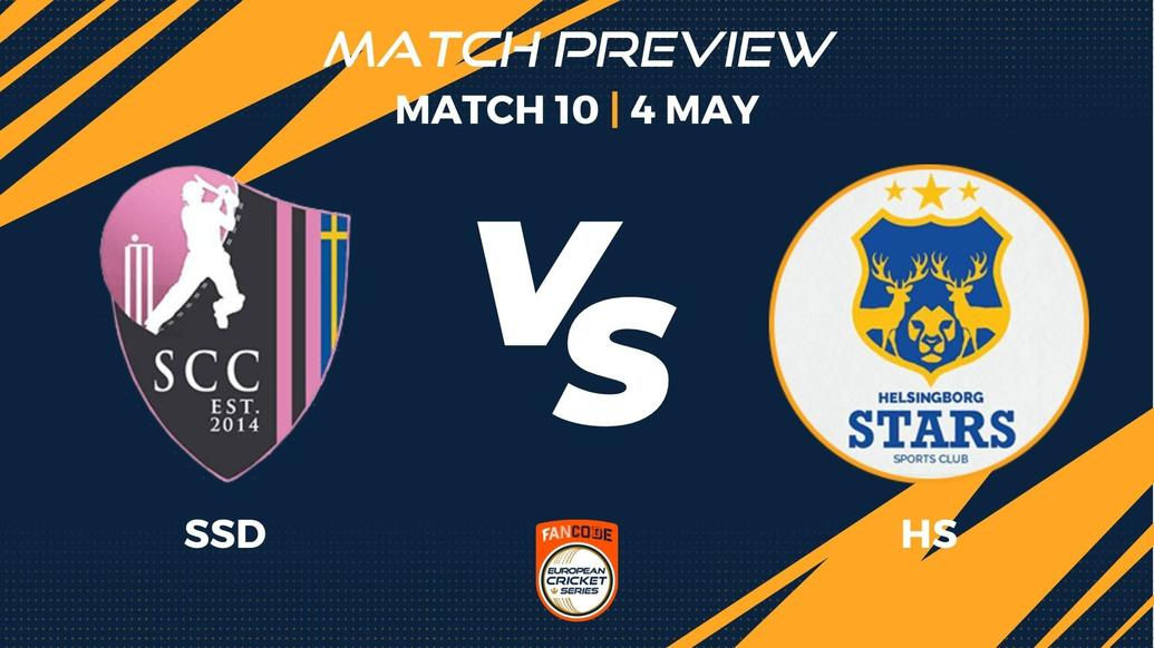 SSD vs HS Preview | Match 10 – FanCode ECS Sweden Landskrona