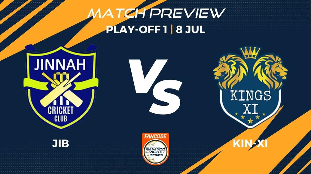 JIB vs KIN-XI Preview | Play-off 1, Match 16 – FanCode ECS Italy Brescia