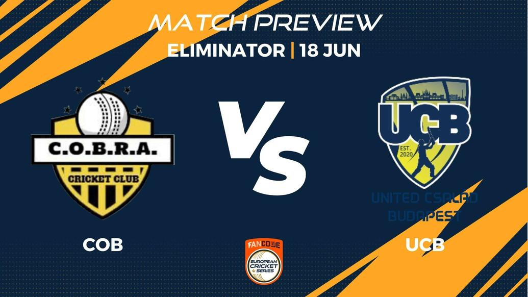 COB vs UCB Preview | Eliminator, Match 21 - FanCode ECS Hungary