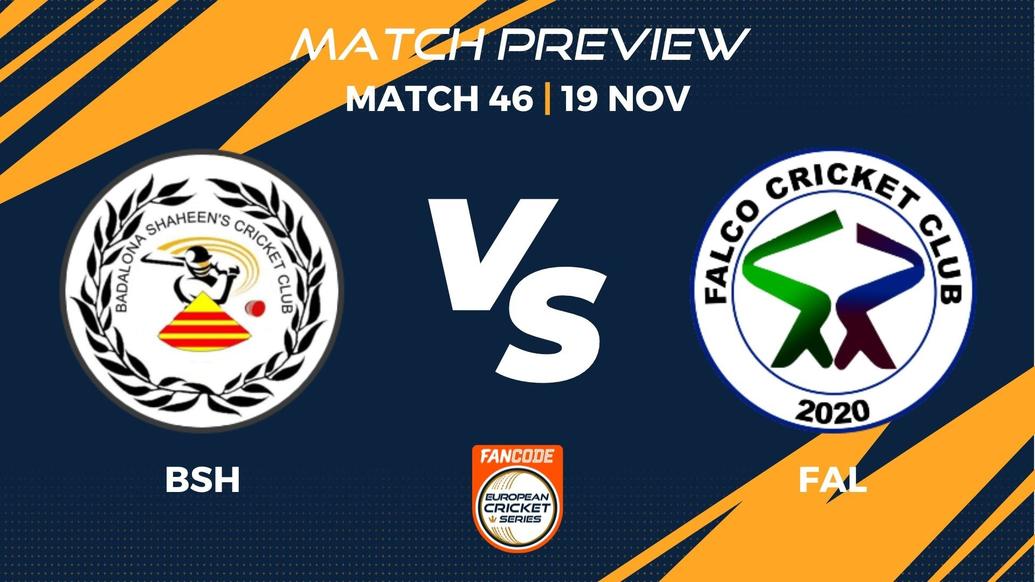 BSH vs FAL Preview | Match 46 – FanCode ECS Spain, Barcelona