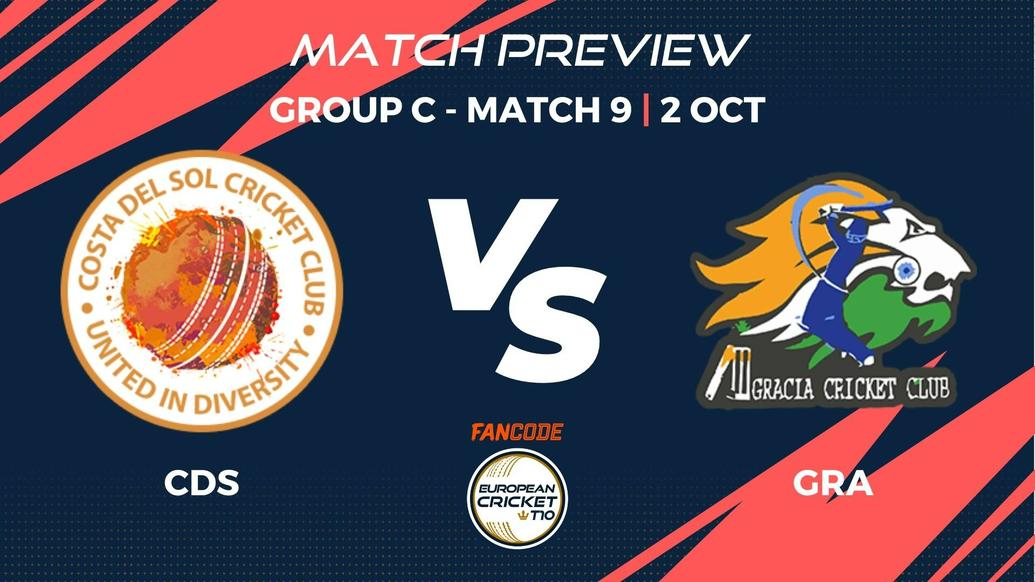 CDS vs GRA Preview | Group C, Match 9 – FanCode ECT10 Spain