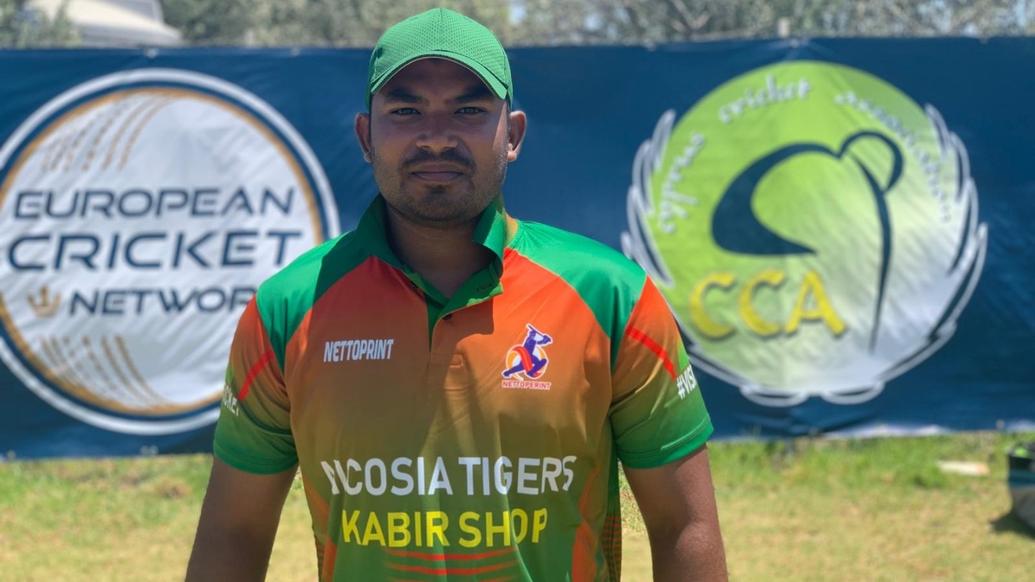 European Cricket Series Cyprus – MVP Candidate – Iftekar Jaman – Nicosia Tigers