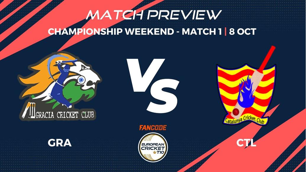 GRA vs CTL Preview | Championship Weekend, Match 1 – FanCode ECT10 Spain