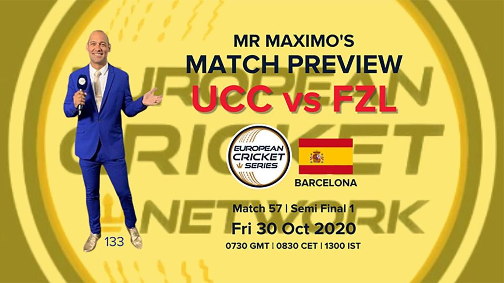 PREVIEW: MATCH 57 (SEMI-FINAL 1) – United Girona v Falco – European Cricket Series Barcelona