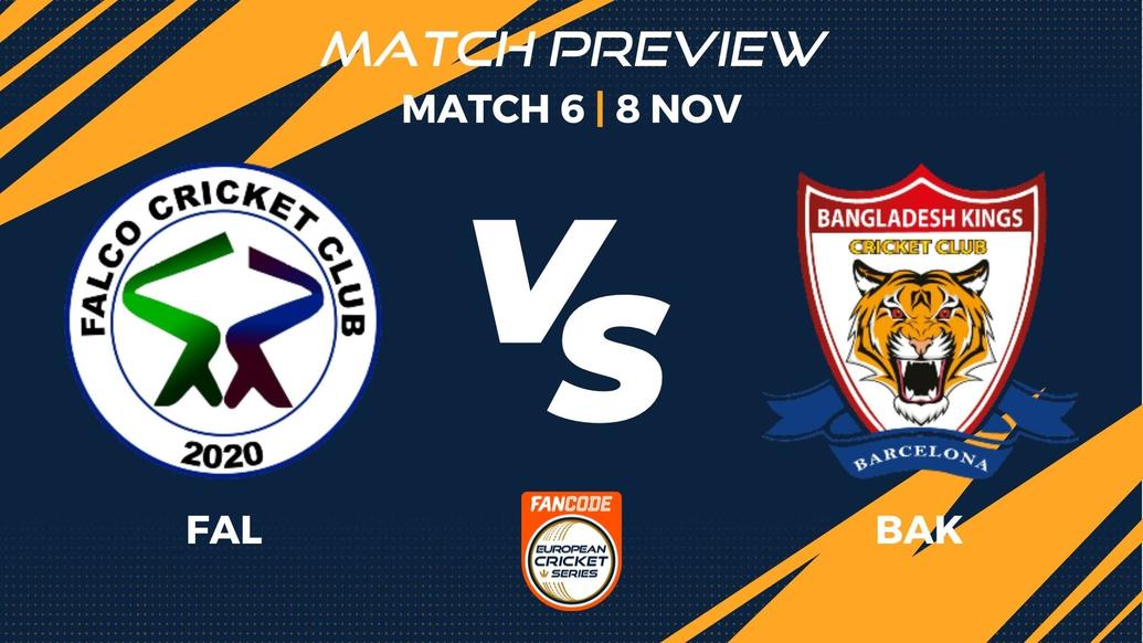 FAL vs BAK Preview | Match 6 – FanCode ECS Spain, Barcelona