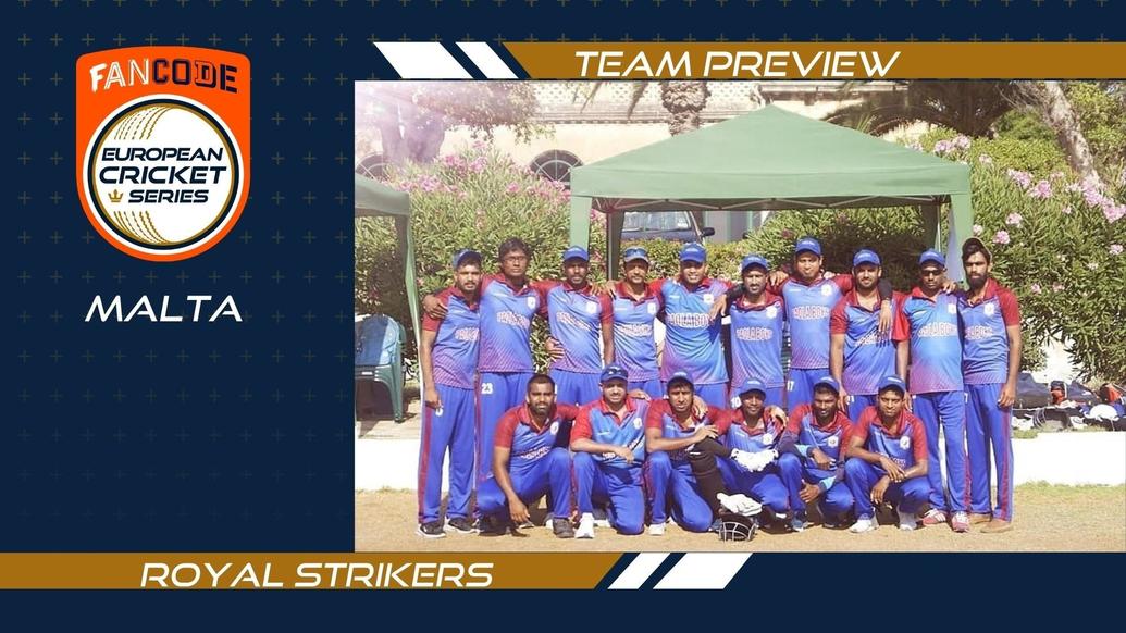 Introducing Royal Strikers (RST) FanCode ECS Malta