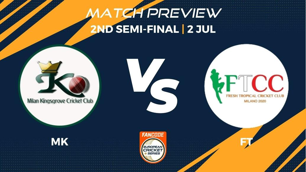 MK vs FT Preview | 2nd Semi-Final, Match 22 – FanCode ECS Italy Milan
