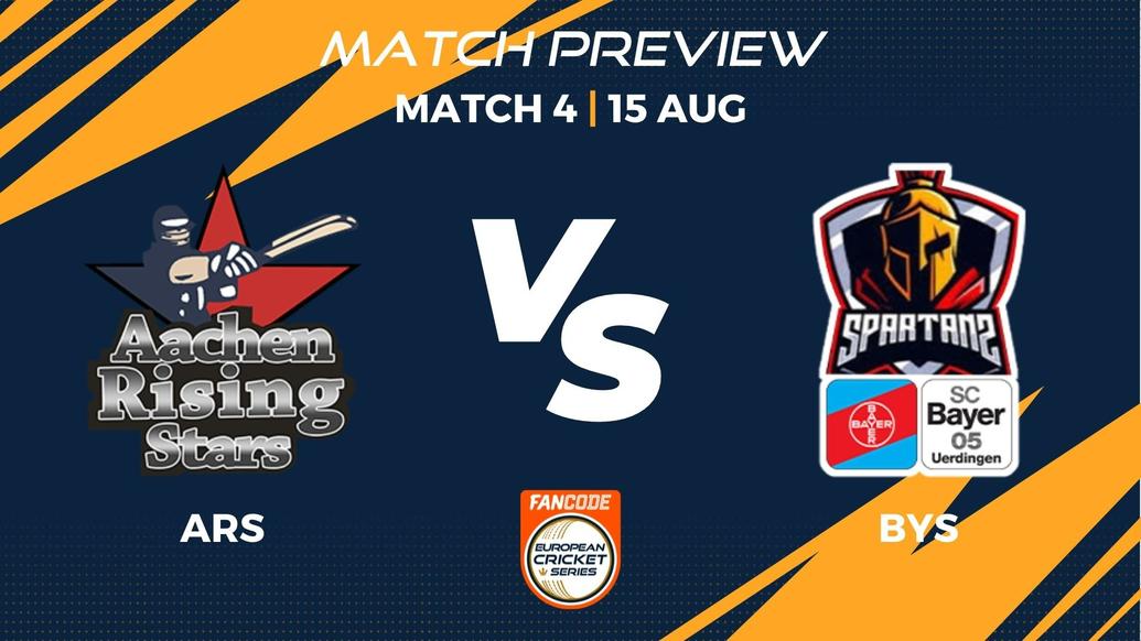 ARS vs BYS Preview | Match 4 – FanCode ECS Germany, Krefeld