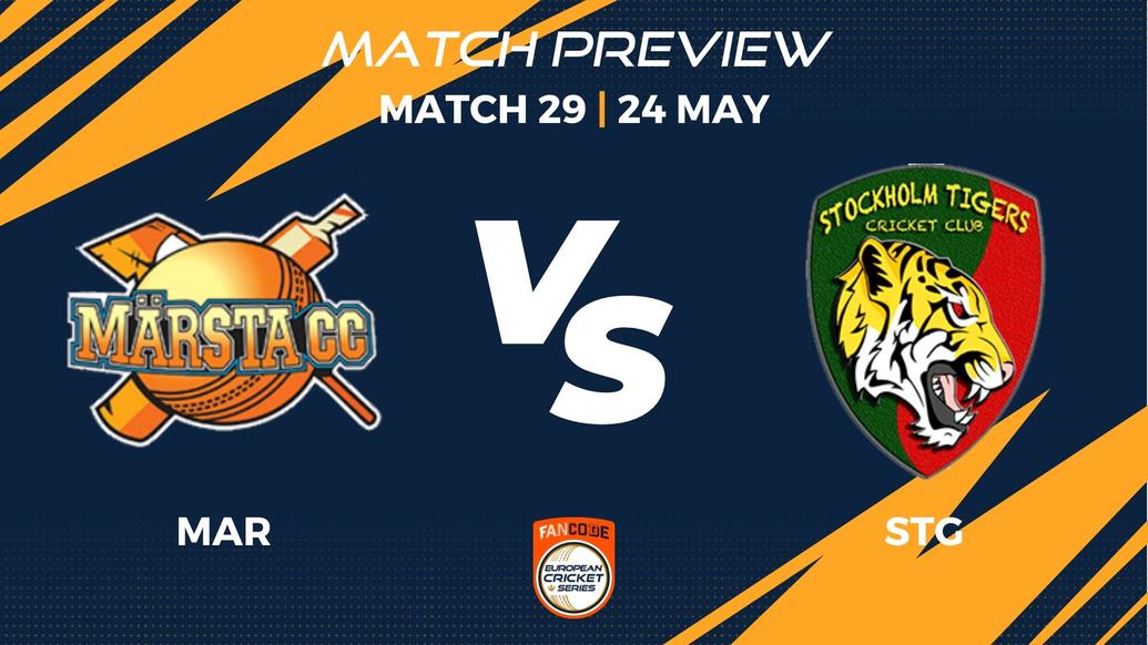 MAR vs STG Preview | Match 29 - FanCode ECS Sweden Stockholm