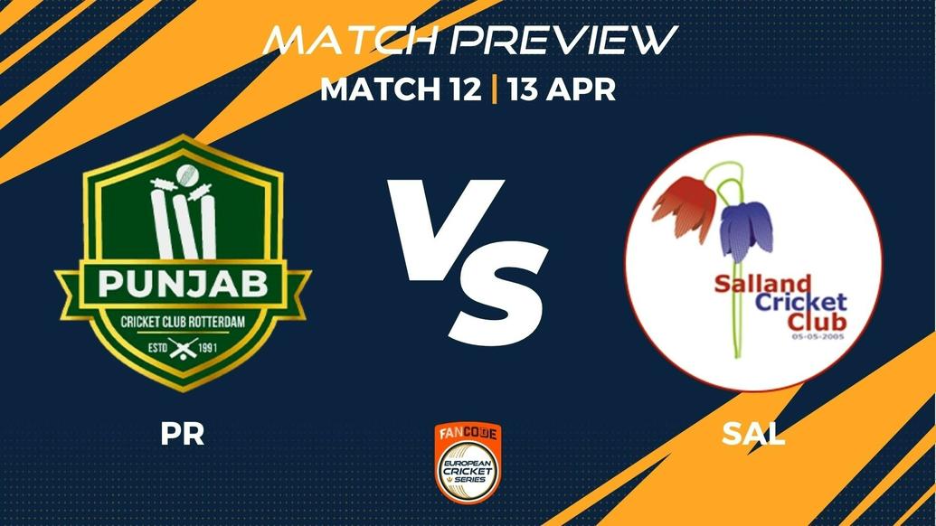 PR vs SAL Preview | Match 12 – FanCode ECS Netherlands