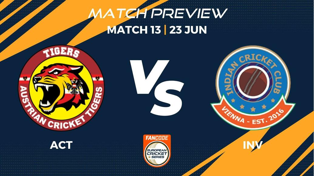 ACT vs INV Preview | Match 13 - FanCode ECS Austria