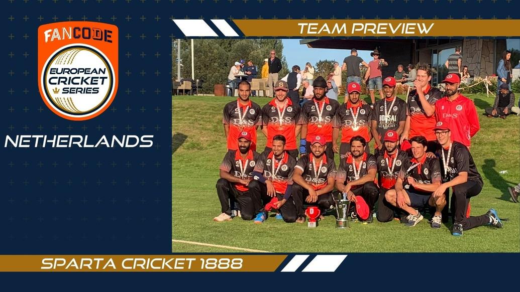 Introducing Sparta Cricket 1888 (SPC) FanCode ECS Netherlands Capelle - T10 CRICKET LIVE