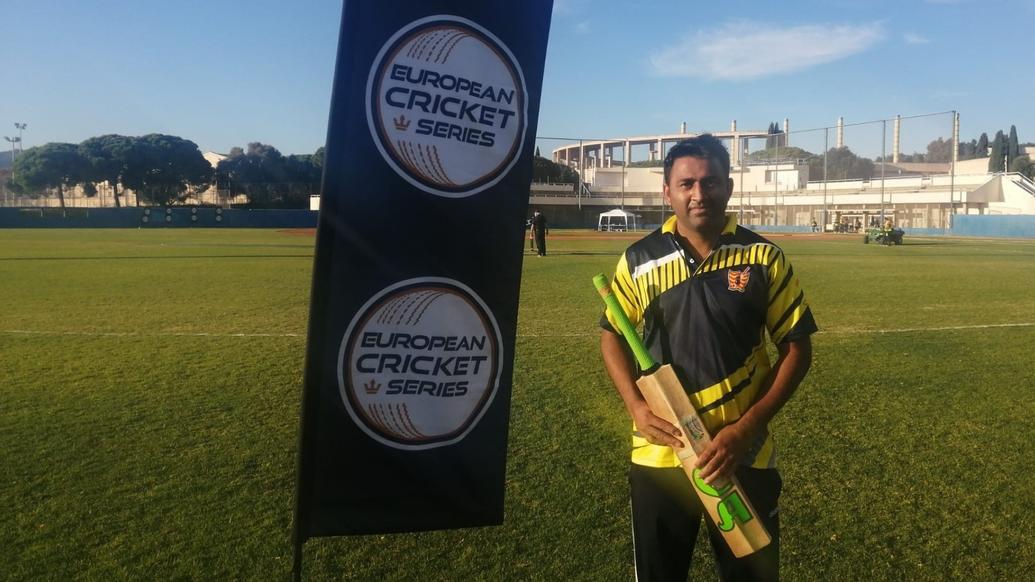 European Cricket Series Barcelona - MVP Candidate - Yasir Ali - Catalunya CC