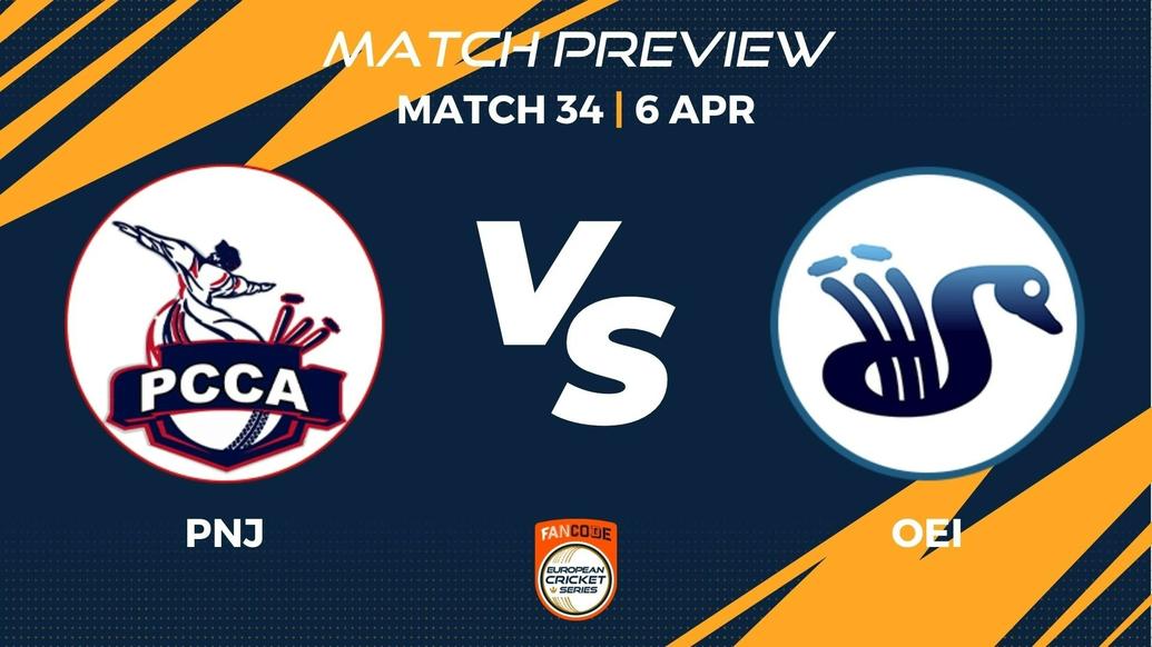 PNJ vs OEI Preview | Match 34 – FanCode ECS Portugal