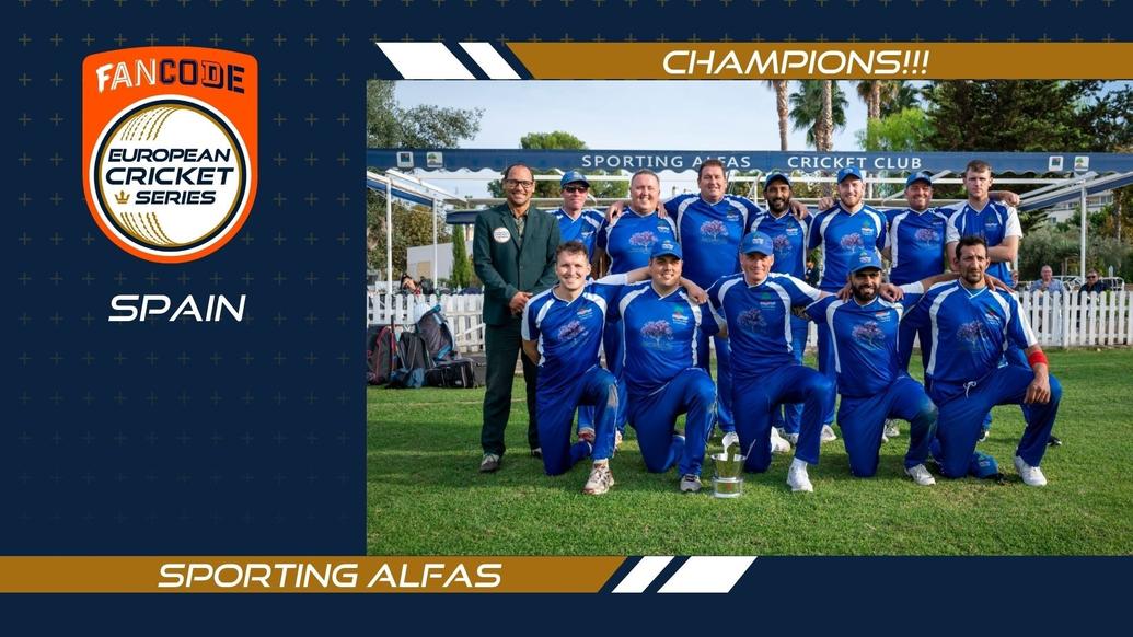 Clinical Sporting Alfas champions at FanCode ECS Spain L’Alfas