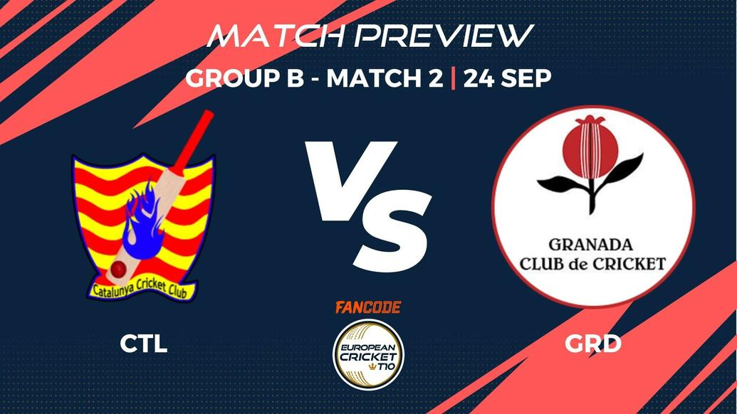 CTL vs GRD Preview | Group B, Match 2 – FanCode ECT10 Spain