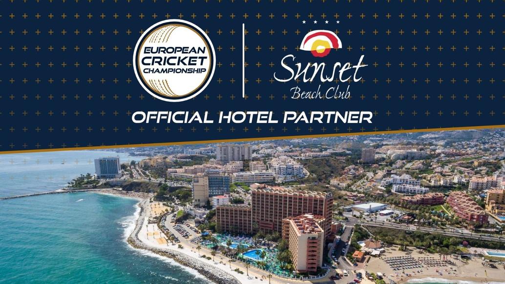 SUNSET BEACH CLUB BECOMES THE OFFICIAL HOTEL PARTNER OF EUROPEAN CRICKET CHAMPIONSHIP