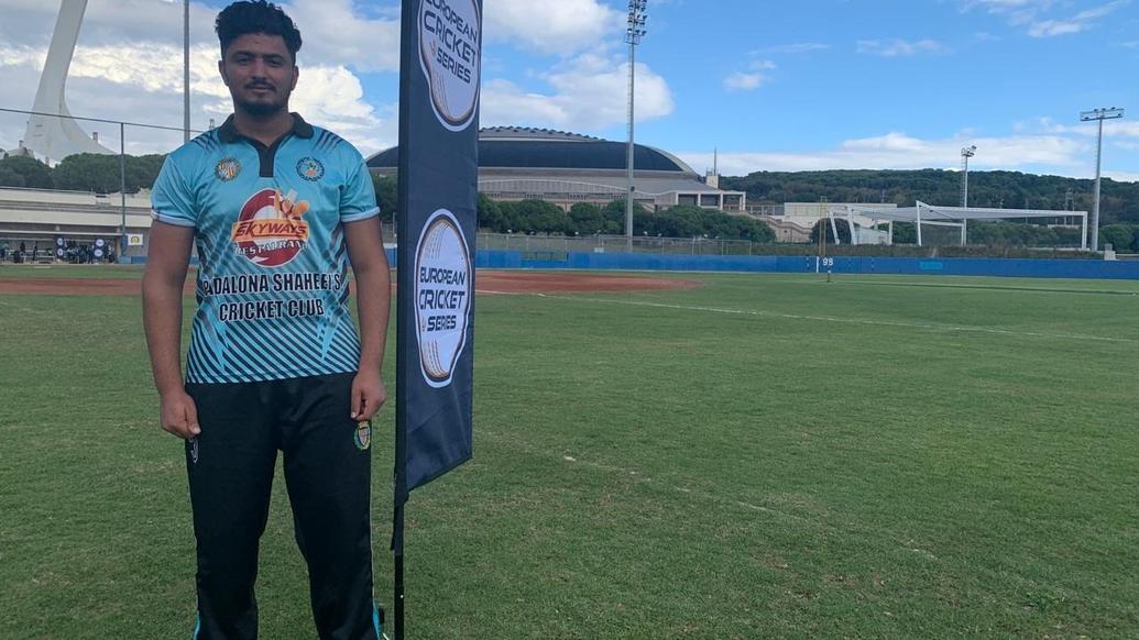 European Cricket Series Barcelona - MVP Candidate - Hamza Saleem Badalona Shaheen