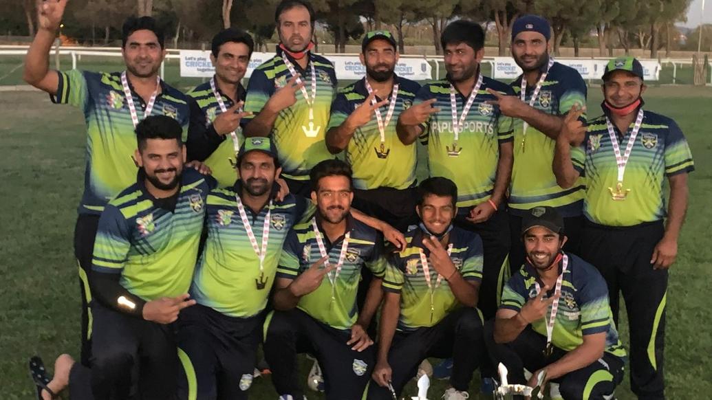 REPORT: Jinnah Brescia jumping for joy at European Cricket Series Rome