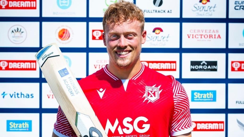 Harrison Ward has the answers for England at Dream11 European Cricket Championship