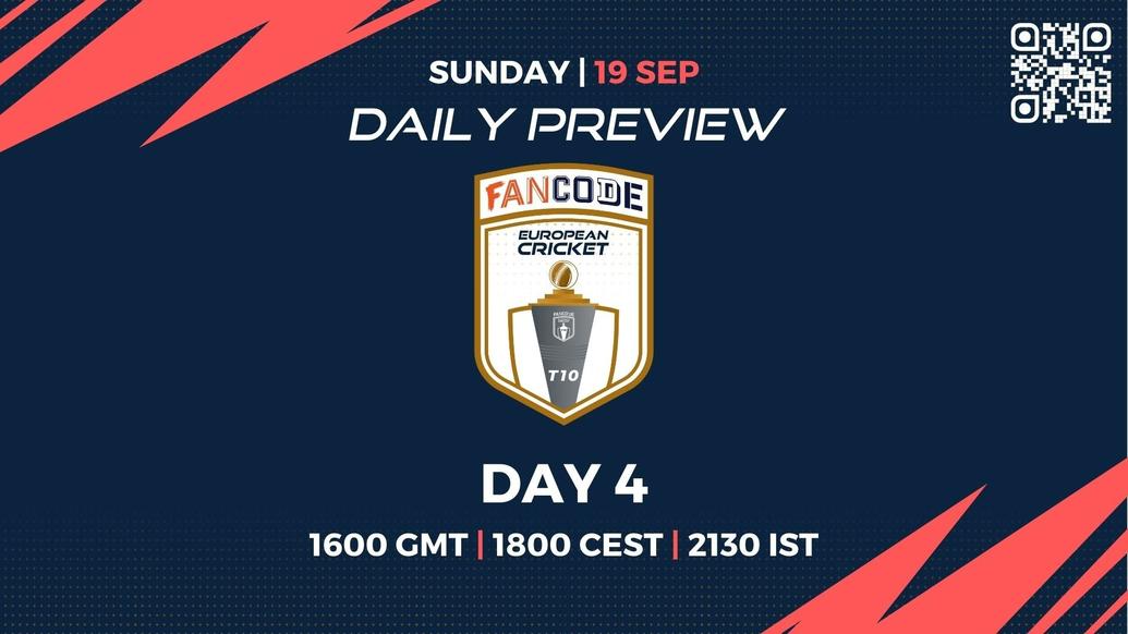 Day 4 PREVIEW: FanCode European Cricket T10 Cyprus – Matches 7 & 8 - T10 CRICKET LIVE
