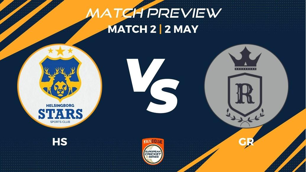 HS vs GR Preview | Match 2 – FanCode ECS Sweden Landskrona