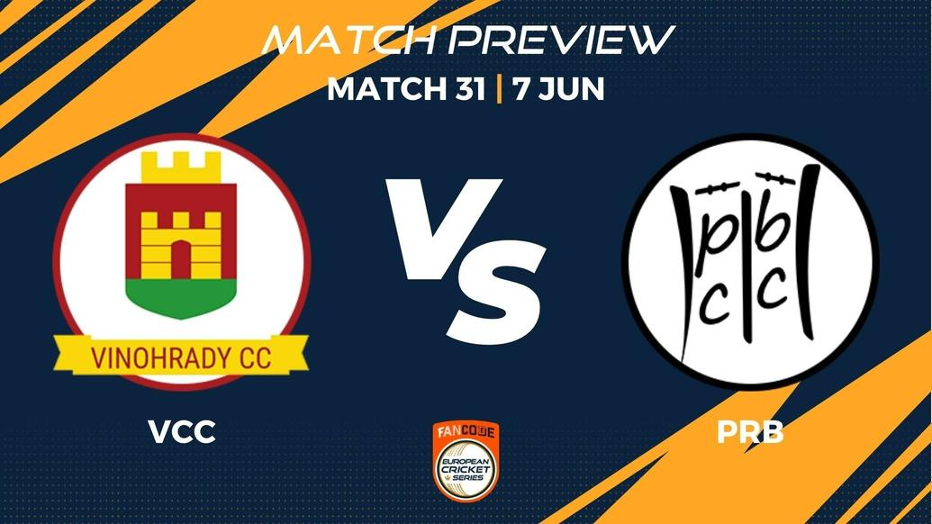 VCC vs PRB Preview | Match 31 – FanCode ECS Czech Republic
